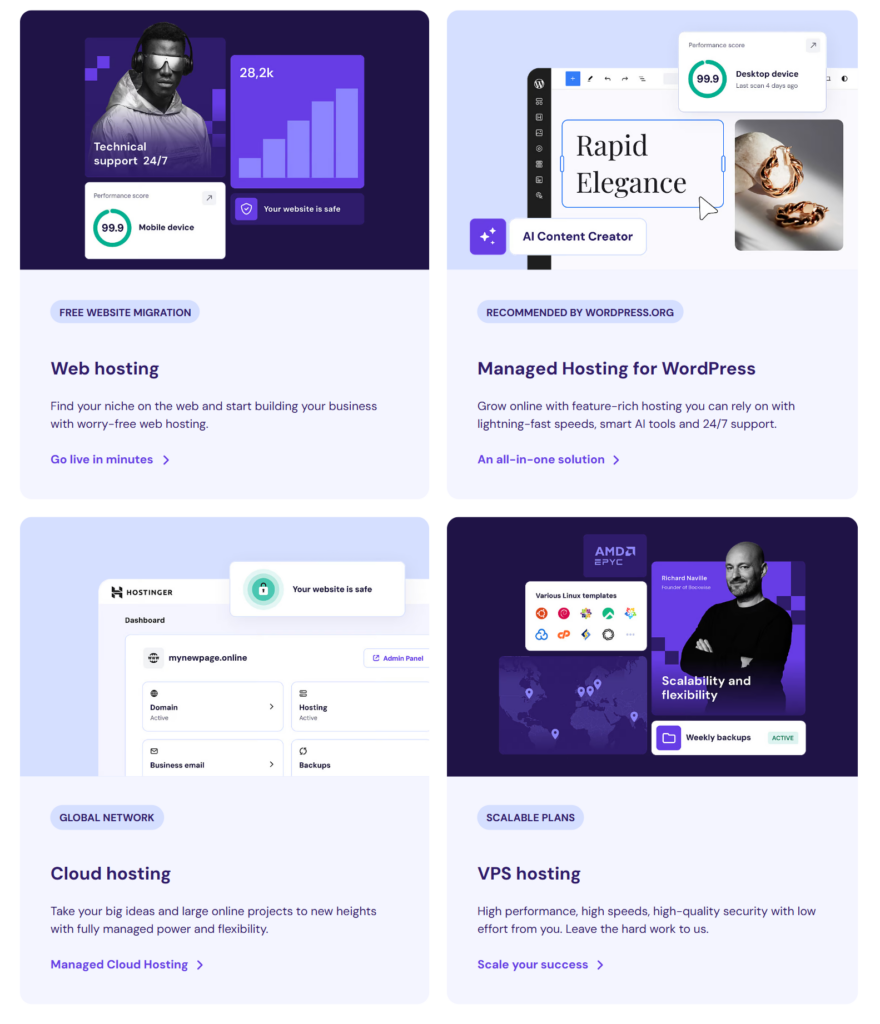 Hostinger Cheap WordPress hosting 